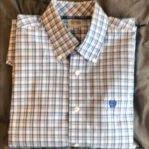 Men’s Long sleeve button down shirt.